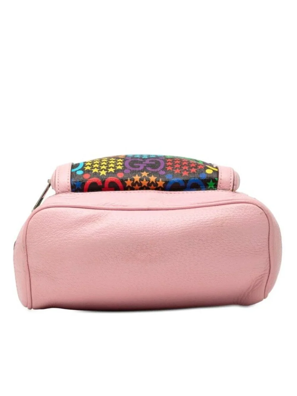 Gucci GG Psychedelic Backpack Pink Multicolor Leather